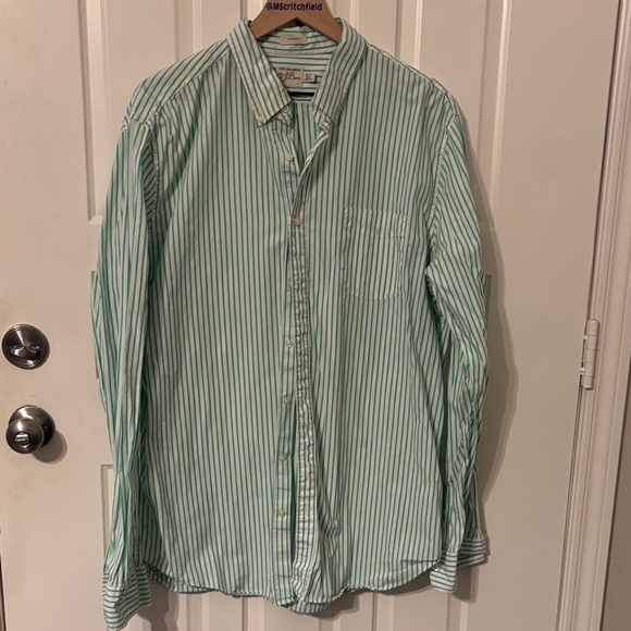J. Crew Other - J. Crew xlt extra large tall Striped Men's Shirt long sleeve button up